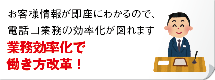 業務効率化で働き方改革！